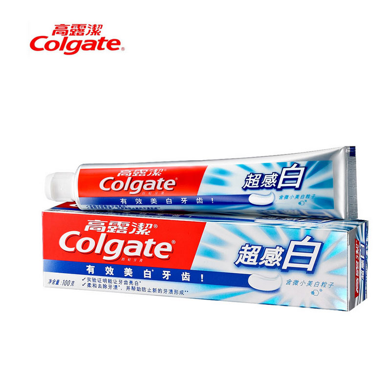 100g高露洁超感白牙膏 美白 防蛀/固齿 口气清新