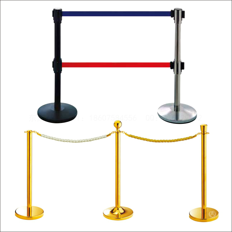 Hotel Hall Queuing with sandline Stainless Steel Isolation Bar Bisection Telescopic with guard rail Rod Seat Guard Fence Rope-Taobao