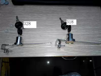 Window lock 328 glue 318 glue Glass cabinet lock Showcase lock Shop shelf lock