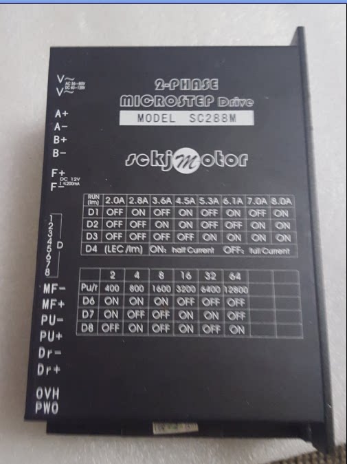 Used stepper motor motor driver SC288M tested and shipped