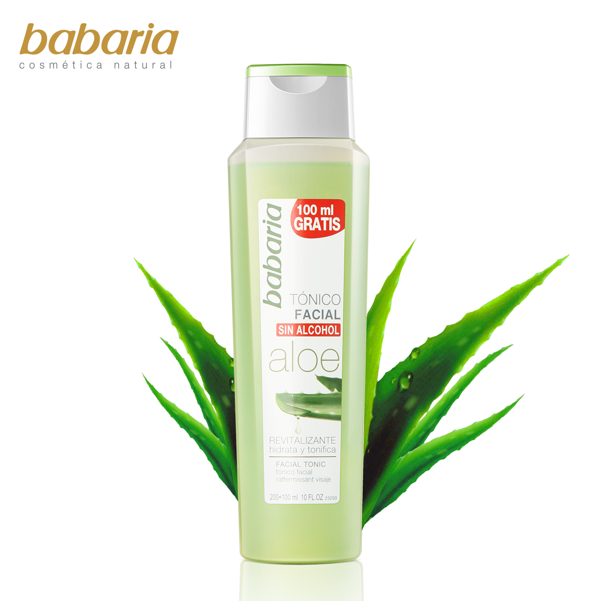 babaria芭碧儿芦荟清莹保湿柔肤水300ml西班牙原装进口控油保湿强