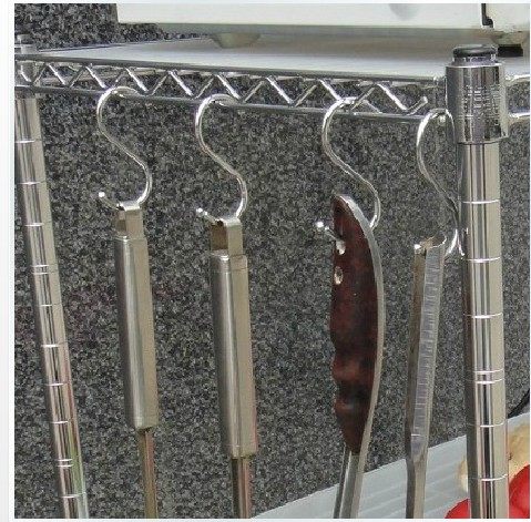 Metal shelf S-hook S-hook S-hook Shelf Kitchen hook