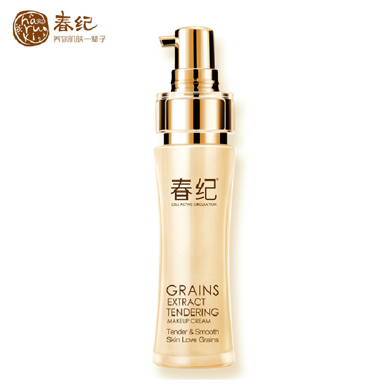 春纪隔离霜  春纪五谷菁纯嫩滑隔离粉底霜40ml 遮瑕
