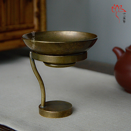 Copper Filter Tea Ware Tea Leak Net All Brass Made Utiliti tea accessories Tea Road Zero-fit copper tea set Refined Copper Tea Accessories