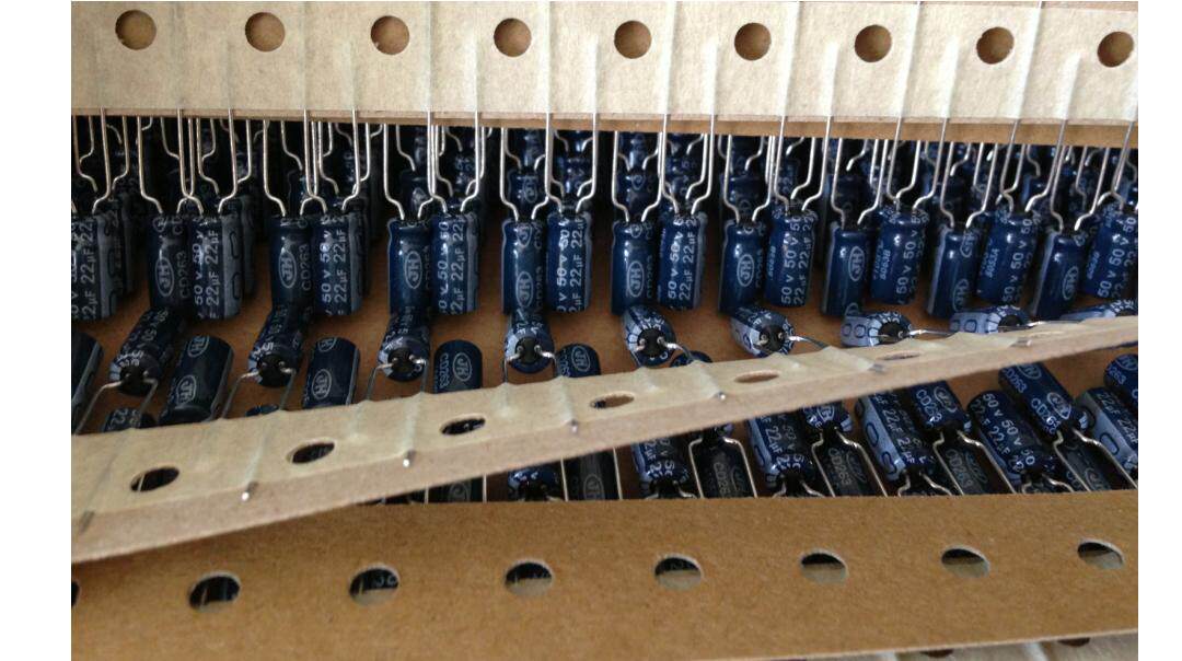 Brand new Jianghai electrolytic capacitor CD263 50V22UF 5 * 11 5 spot supply