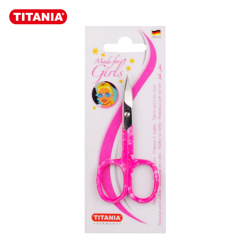泰雅德国进口 泰雅TITANIA/ 俏丽指甲剪 修甲刀 不锈钢 眉毛剪