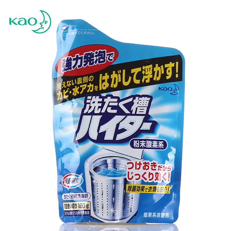 【天猫超市】日本进口 花王洗衣机槽滚筒波轮清洗剂清洗粉末180g