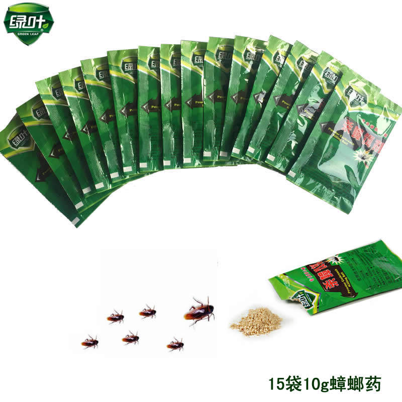 Package Green Leaf Cockroaches Kill Cockroach Bait Skin Cockroaches Skin Capture Cockpile Paste Capture Household