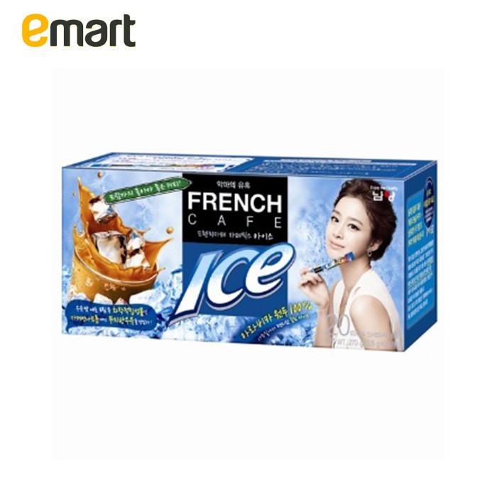 *EMART 南阳 FRENCH CAFE 冰咖啡 速溶咖啡20条(13.2gx20条)冲饮