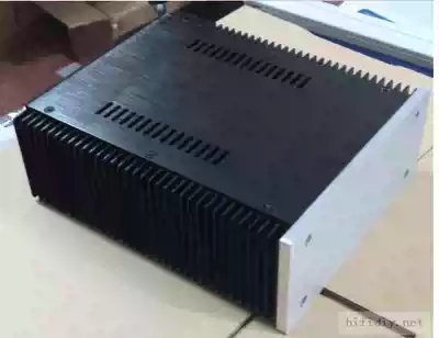 Both sides of the radiator all-aluminum power amplifier ear amplifier main shell 211 wide 90 high 257 deep 2190 blank version
