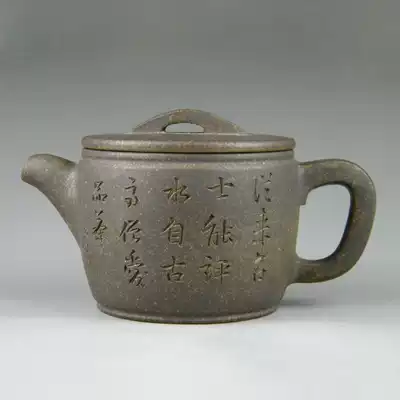 Yixing Famous Purple Sand Pot Handmade handmade Teapot Junde Tang Xu Xuejun Bronze Mud Sketch Hanwa