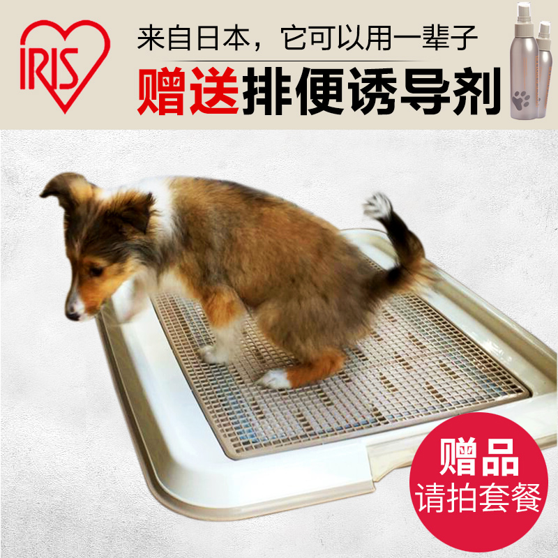 爱丽思 狗狗厕所泰迪金毛狗尿盆大型犬狗狗用品比熊小号宠物便盆