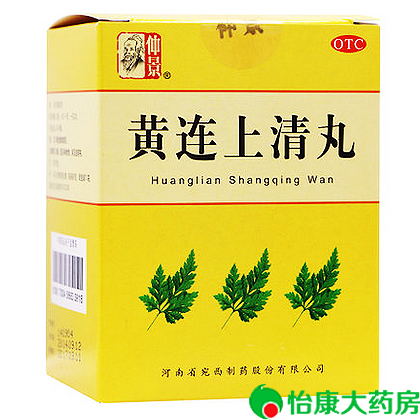 仲景 黄连上清丸 6g*10袋 22465