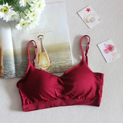 Camisole ống ngắn hàng đầu quấn dây đeo ngực miếng đệm ngực Không có vòng thép áo ngực một đồ lót sinh viên thể thao đáy phụ nữ