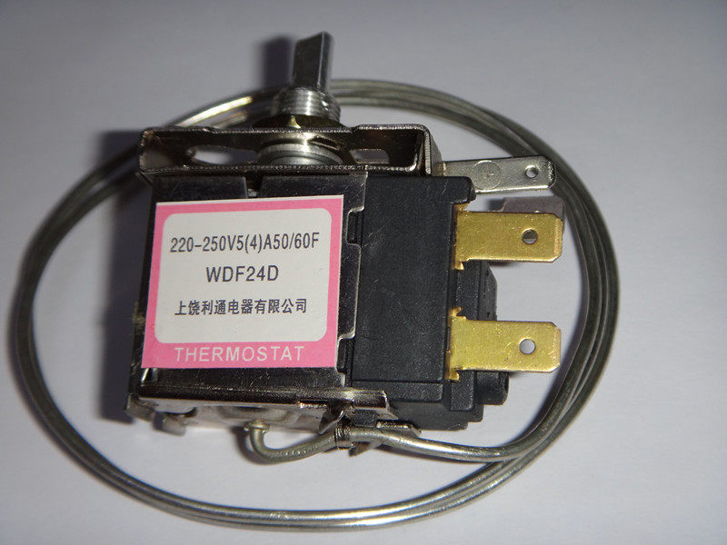 Refrigerator WDF24D thermostat middle two-pin freezer temperature control WDF-24D monitor 50cm-3m