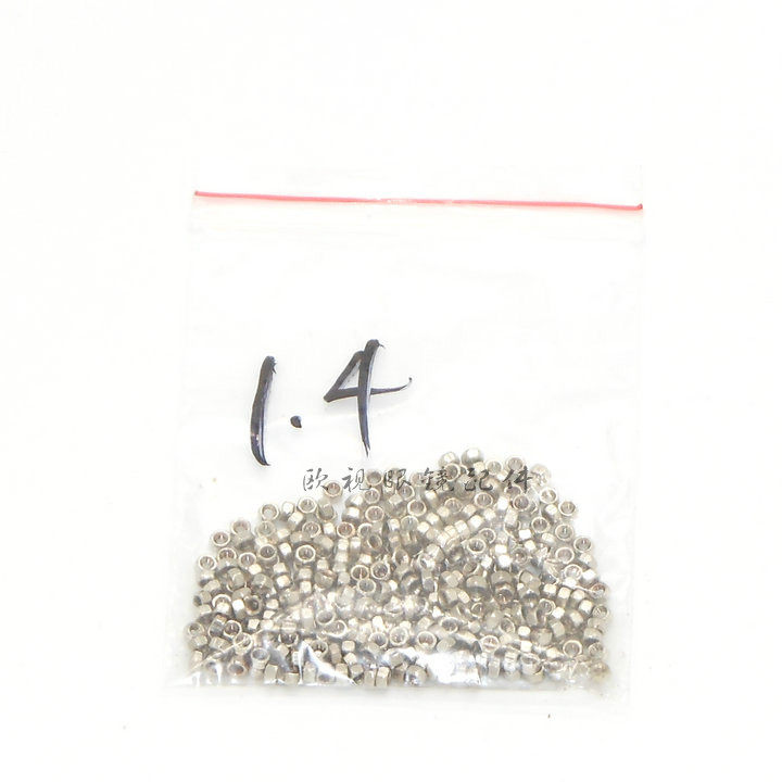 (Eurovision) glasses accessories merchants line no frame glasses frame metal nuts hexagonal nut specifications 1 4mm