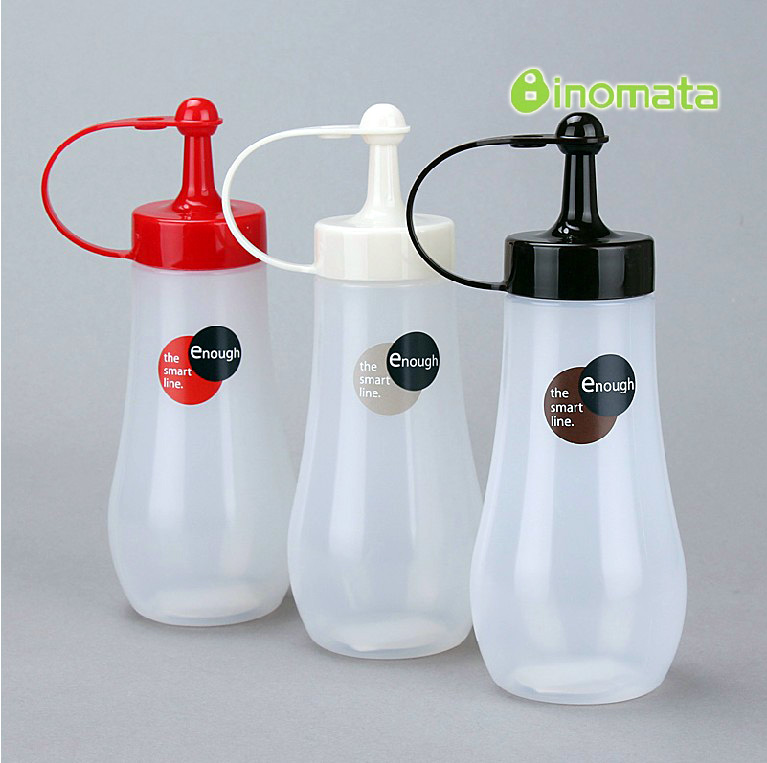 Japan Imports Inomata Kitchen Liquid Seasoning Bottle Long Mouth Seasoned Bottle Cap Type Nut Soy Sauce Pot Salad Bottle