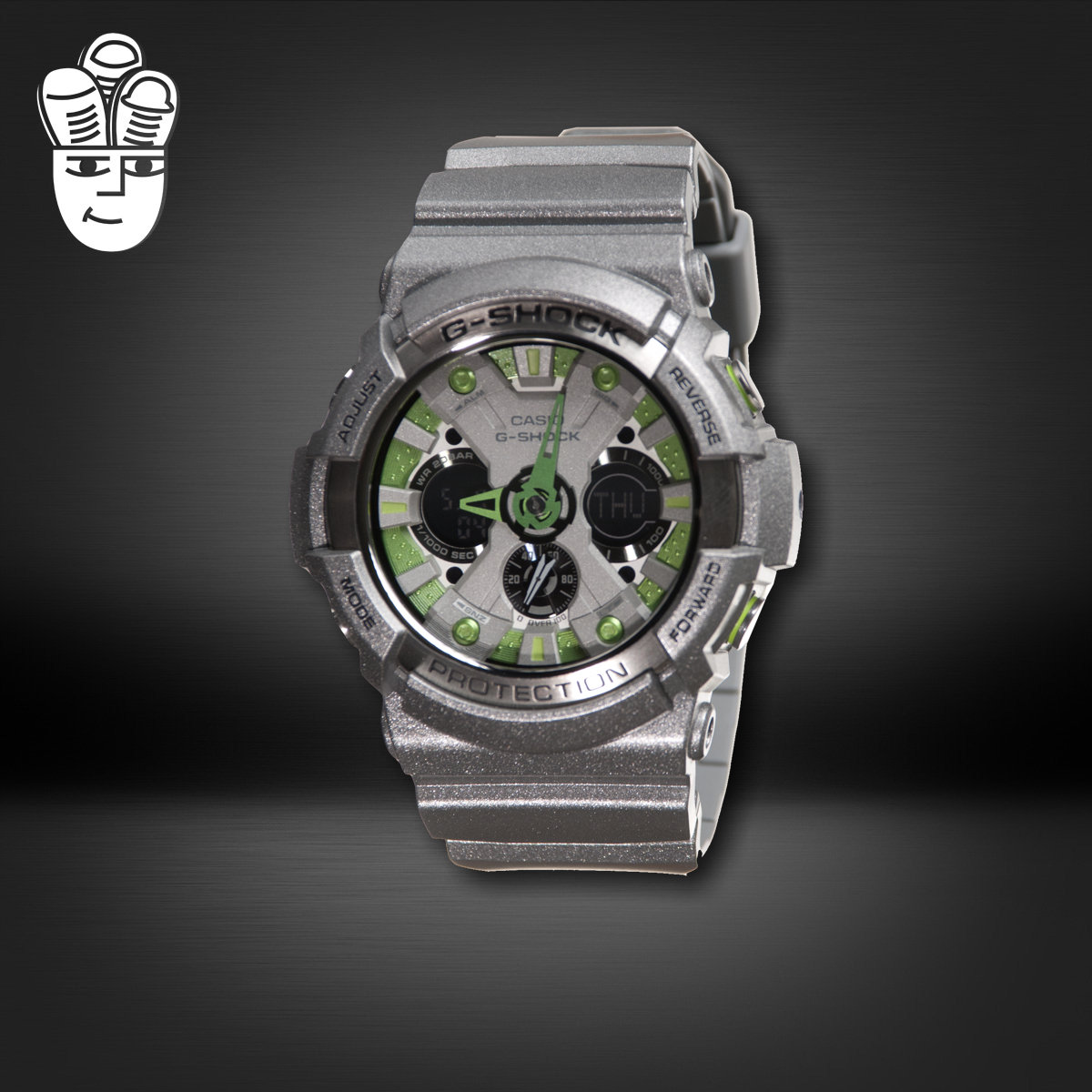 Casio G-Shock GA-200卡西欧男表 时尚运动手表ga-200sh-8acr
