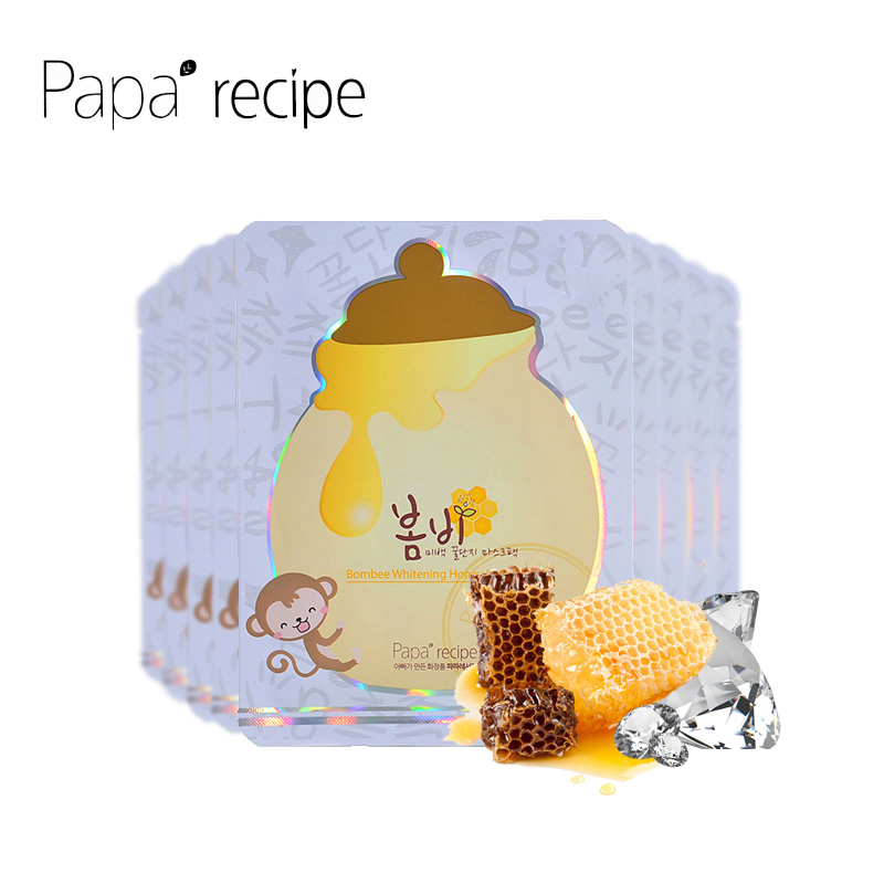papa recipe春雨嫩白蜂蜜面膜25ml*10片嫩白补水保湿提拉紧致柔滑