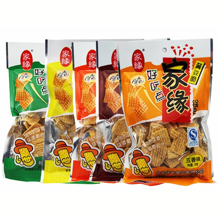 Jiayuan delicious hot pot rice soybean crispy hot pot 102g *5 bags Five flavors of combinations of flavors are complete and affordable