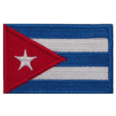 Cuban flag armband cloth stickers clothing stickers embroidery label stickers Velcro chapter custom embroidery