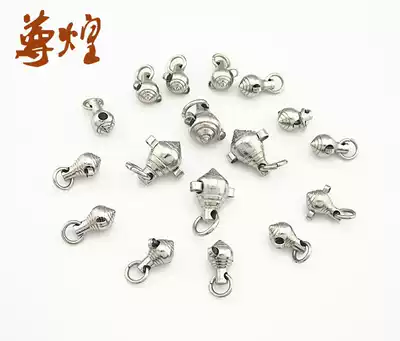 Zunhuang Buddha Brand Accessories Thai Buddha Head Three Pagoda Necklace Bead Rosary Accessories Hand String Accessories