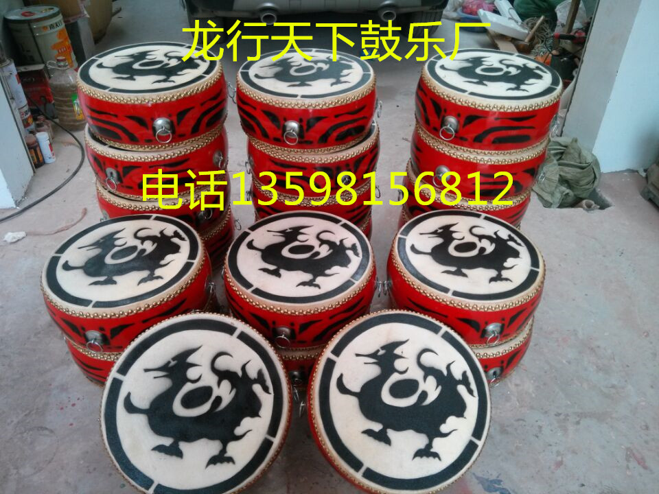 Manufacturer direct sales phase and song tap drum Han Tang dance drum thickened cow leather dance flat drum load bearing 350 catty