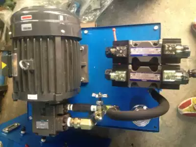 Hydraulic system Hydraulic station 7 5HP 5 5KW motor with quantitative vane pump PV2R1-17F fuel tank 150L