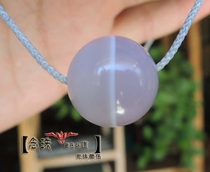 16MM first-line pharmacist agate pharmacist single bead jewelry handstring necklace with beads DIY natural ice through violet