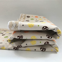 Vải cũ tấm vải cotton cũ vải thô thảm vải lanh mùa hè vải mát mẻ phim hoạt hình dày vải trắng tinh khiết - Thảm mùa hè chiếu tre giá rẻ