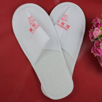 Hotel hotel room hotel disposable high-grade water corrugated non-woven silk slippers wholesale a large number of spot