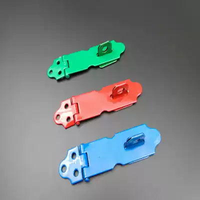 Ordinary black box buckle iron door buckle lock wooden door buckle padlock card shoe buckle old drawer door buckle