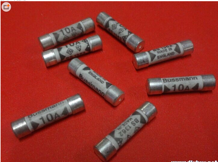 BUSSMANN UK to 5A 5A 10A 240V 6X25MM spot