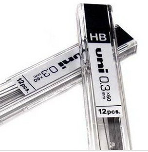 Japan Mitsubishi lead lead UL-1403 mechanical pencil lead 0 5 0 3mm2B HB lead jewelry design