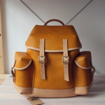 Manmade by hand x Pepper Salt Backpack double shoulder male and female travel bag riding bag Swiss Army Edition retro custom