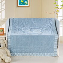 Happy Di infants and young children can be washed with air-conditioned quilt cotton kindergarten nap summer thin cotton