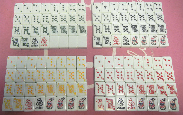 马来西亚扑克牌 拉美 新加坡扑克麻将 东南亚麻将扑克 卡通扑克