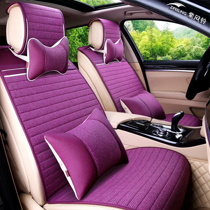 免捆绑汽车坐垫适用于双龙主席享御雷斯特W四季小车座垫