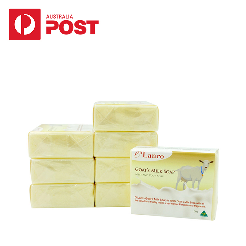 O’Lanro 羊奶皂套装100g*8块 澳洲邮政官方直邮