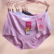 Colour field briefs Modale charcoal pure cotton Crotch Black Red Briefs Lady Big Code High Waist Triangle Pants