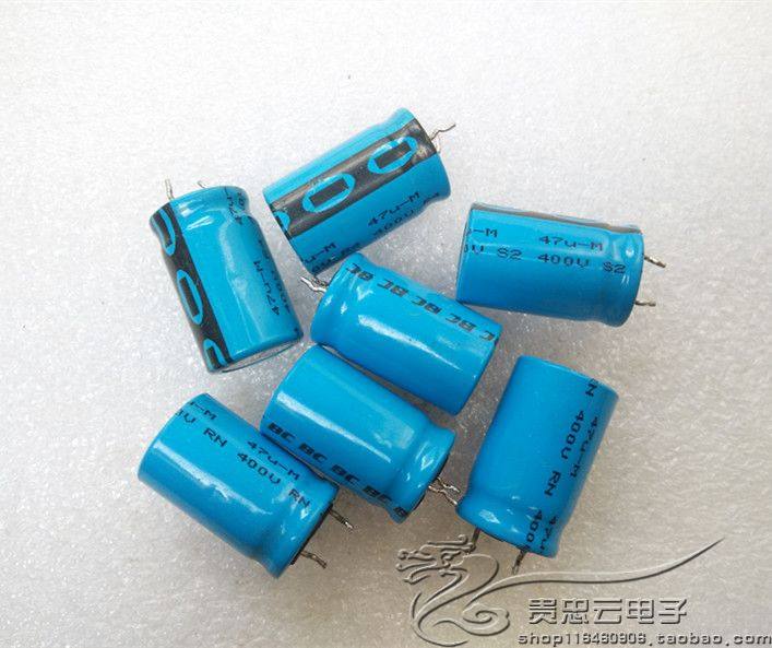 Disassembly Dutch BC Philips 151 series 400V47UF high voltage fever filter aluminum electrolytic capacitor
