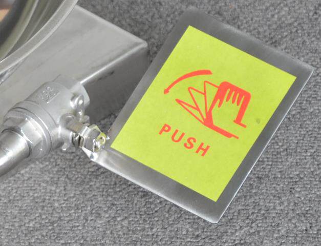 DN15 4 - minute thread eye washing ball valve stainless steel eye - washing equipment ball valve 304 stainless steel valve