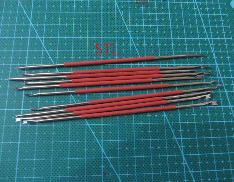 Clarinet oboe bassoon bassoon saxophone flute double head spring hook crochet wind music repair tool