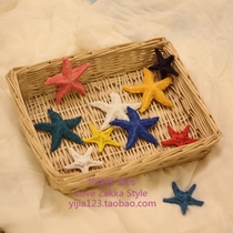 Mediterranean home decoration resin small starfish simulation starfish wall stickers ornaments aquarium fish tank decorations