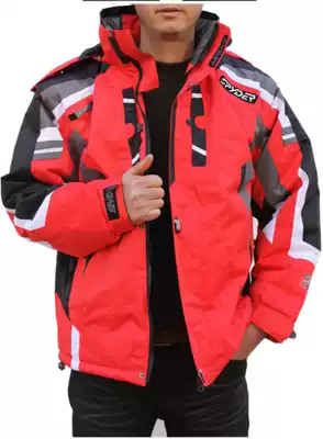 2021 special SPYDER coat Spider ski suit men's coat Waterproof warm padded charge cotton coat