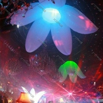 Night bar Party decoration supplies Park square layout Inflatable dance beauty lights glowing flowers gas mold