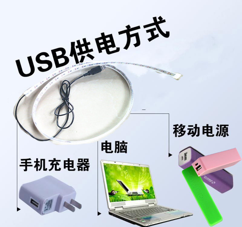 Saxophone Clarinet Flute Oboe USB 25cm Detection LED Light (Waterproof 5V Safe Voltage)