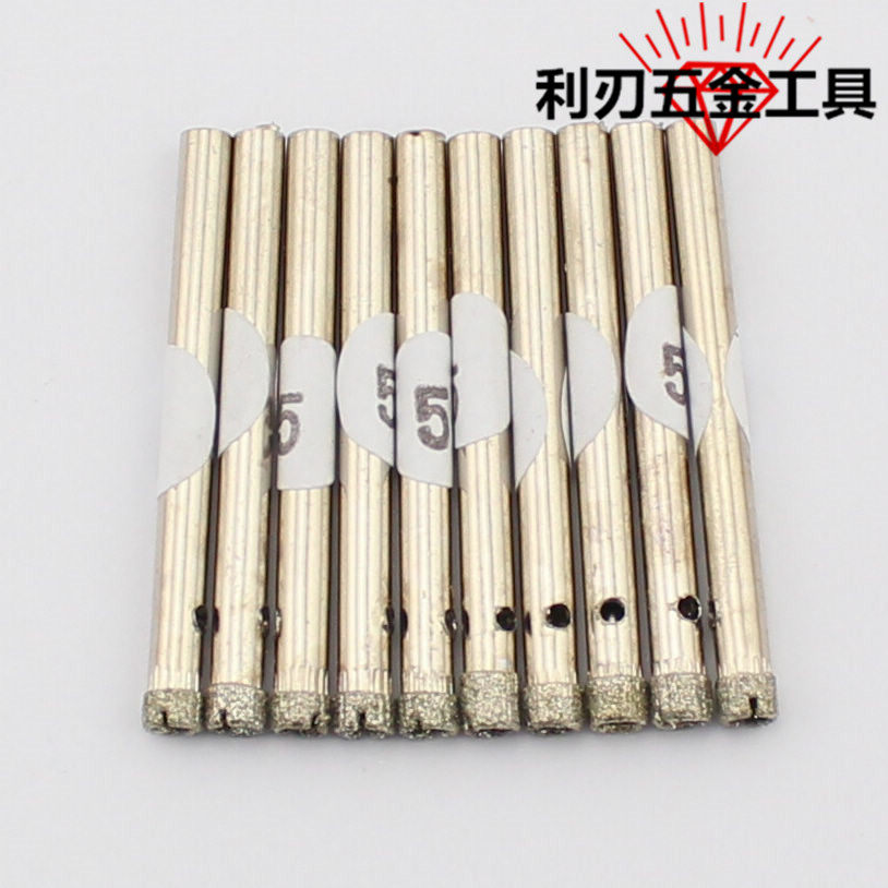 3mm 3mm 4mm 5mm Explosion-proof pipe glass special glass drill diamond drilling machine