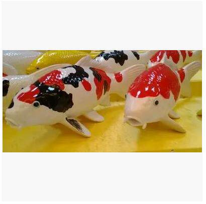 Home Furnishing Products Fake Fish Ornamental Brocade Carp Model Large Family Decoration Fish Simulation Japanese Brocade Carp