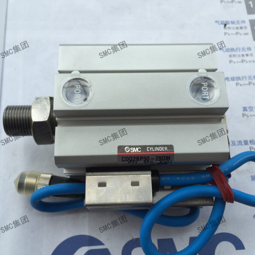 SMC cylinder CDQ2BP50-25DM-P74-85G-X404 Spot the day shipping brand new original